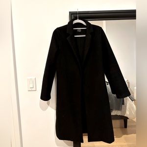 Zara Coat Black - perfect for any season and for upgrading a basic outfit